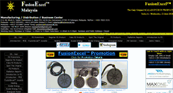 Desktop Screenshot of fusionexcel.my